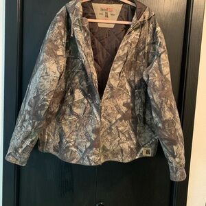 Camo Hooded Jacket XL